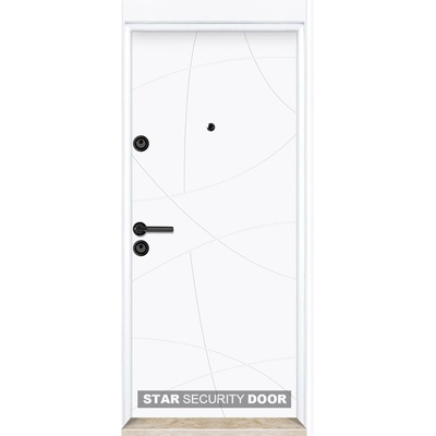 Starsteeldoor Блиндирана врата Parkdor SL 127 Бяла (цена без монтаж)