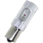 CarMart Диодна крушка ba15s с 6 х 5w cree диода и лупа единична светлина жълта