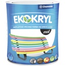 Chemolak Ekokryl mat 0260 hnedá tmavá 0,6l
