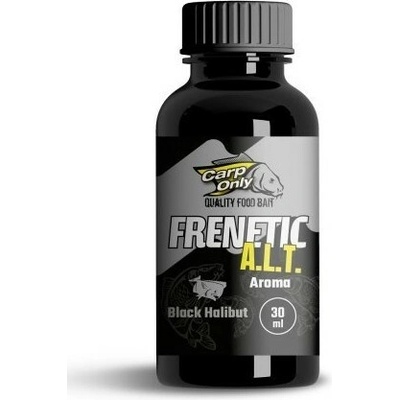 Carp Only Aróma Dropper Frenetic A.L.T. Black Halibut 30 ml