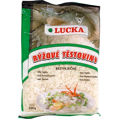 Lucka Těstoviny rýžové pol. hvězdičky 300 g