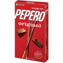 Lotte Pepero Original tyčinky s čokoládovou polevou 47 g