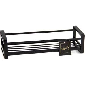 Horecano HOME-Метална поставка за подправки ЧЕРЕН МАТ 28.2x9.2xh7cm (23183-001) (0185135)