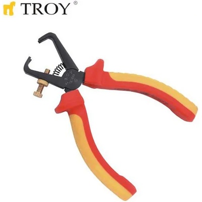 TROY Vde Клещи за оголване на кабели 160 мм / troy 21836 / (t 21836)