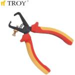 TROY Vde Клещи за оголване на кабели 160 мм / troy 21836 / (t 21836)