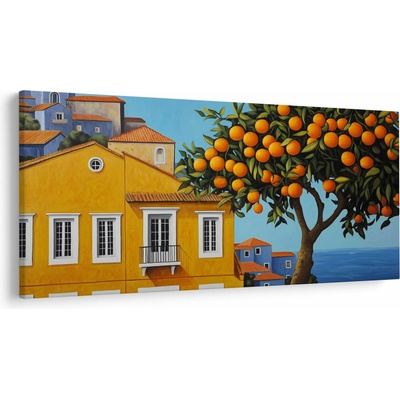 Obraz - Pomarančovník, jednodielne 200x100 cm