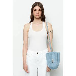 Ruslan baginskiy чанта дамска от деним Denim HatBag (BBCT075.C.JNS.120JNS.FL)