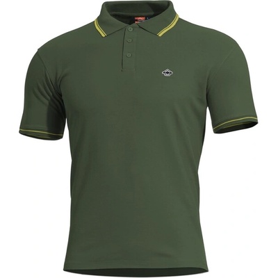 Pentagon поло Aniketos Stripes, SpringBok зелена (K09011-STR-83)