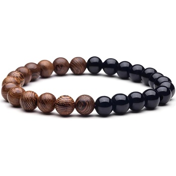 HARAHU Гривна co-28529 - Кафява / Черна / Лъскава kp28529 (co-28529)