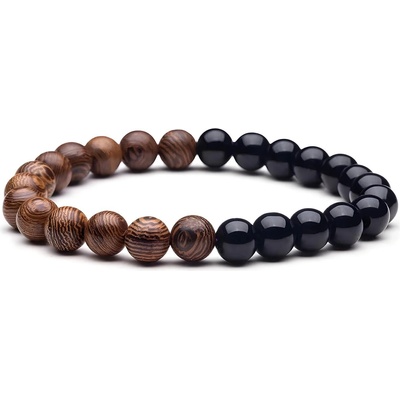 HARAHU Гривна co-28529 - Кафява / Черна / Лъскава kp28529 (co-28529)