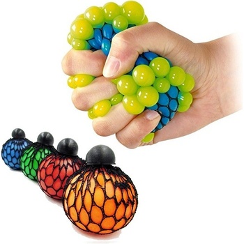 Antistresový míček 6 cm v síťce