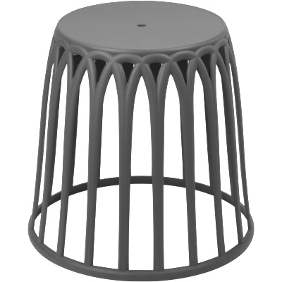 Mira-N HORECANO CABO Ниска маса Ø45xh44 см СИВА (HC-42512) (0142512)