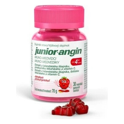 Junior-angin imuno-medvídci 30 ks