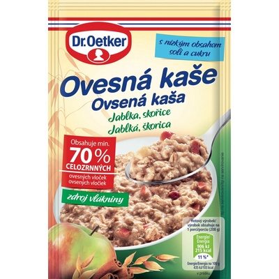 Dr. Oetker Ovsená kaša jablko škorica 58 g