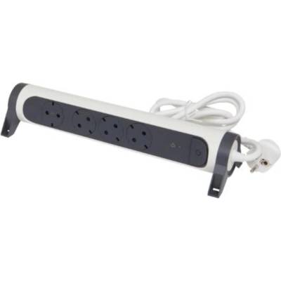 Legrand Разклонител LEGRAND Premium, със защита от пренапрежение, 4/1, 5 (M011037)