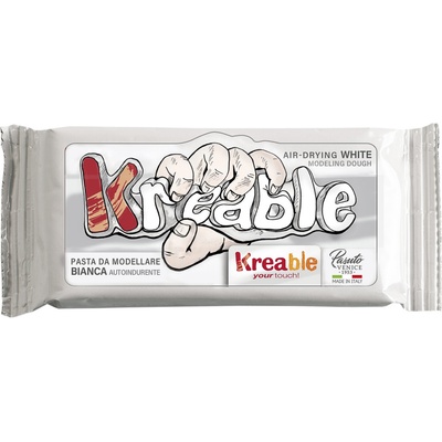 Krea Hmota modelovací 0,25 kg bílá