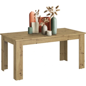 Kondela Jedálenský rozkladací stôl, dub artisan, 160-210x80 cm, AIRON 0000374709