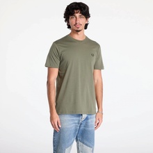 FRED PERRY Crew Neck T-Shirt Laurel Wreath Green/ Night Green