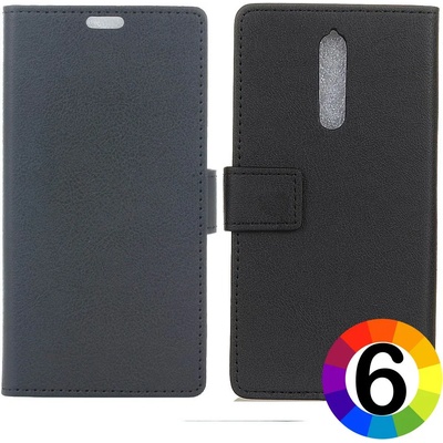 Nokia 8 Magnetic Кожен Калъф и Протектор