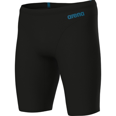 arena hyperflow men's solid swim jammer black / blue cosmo xs - uk30