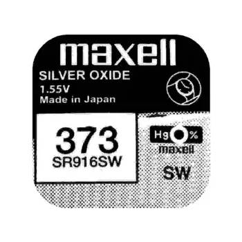 Maxell Бутонна батерия сребърна maxell sr916 sw /373/1.55v (ml-bs-sr916-sw)