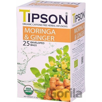 TIPSON Bio Moringa Lemon 25 x 1,5 g