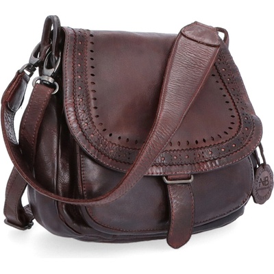 Noelia Bolger kabelka crossbody vínová NB 2030 BO