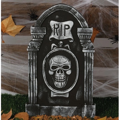 Fiestas Guirca Декорация Надгробен камък, череп