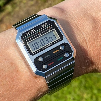 Image 1 of Casio A100WE-1AEF