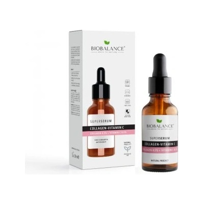 BIOBALANCE СУПЕР СЕРУМ collagen & vit c
