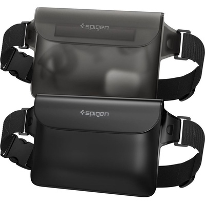Pouzdro Spigen Aqua Shield WaterProof Waist Bag A620 2 Pack černé + Transparent černé – Zboží Živě