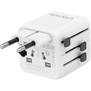 CANYON Адаптер за Захранване CANYON Travel Adapter OnTour One EU/UK/US/AUS White (CNS-TA1005W) - beep