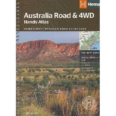 atlas Australia Road a 4WD Atlas Handy spiral HEMA