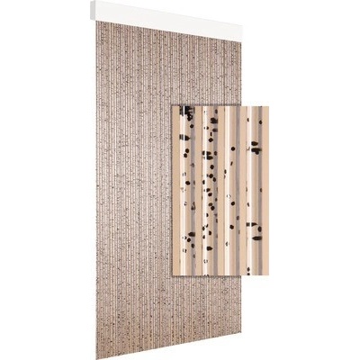 Záves na dvere CALISTO 90x210cm čierny