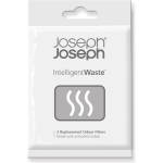Joseph Joseph Резервни филтри за неприятни миризми INTELLIGENT WASTE, 2 бр. , за кофи за боклук TOTEM, TITAN и STACK, Joseph Joseph (JS30005)