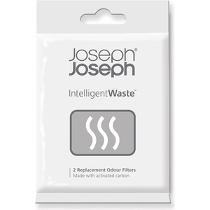 Joseph Joseph Резервни филтри за неприятни миризми INTELLIGENT WASTE, 2 бр. , за кофи за боклук TOTEM, TITAN и STACK, Joseph Joseph (JS30005)