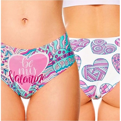 Meméme Dámské kalhotky LOVE BE MY VALENTINE