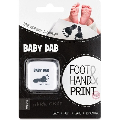 BABY DAB Farba na detské odtlačky fialová