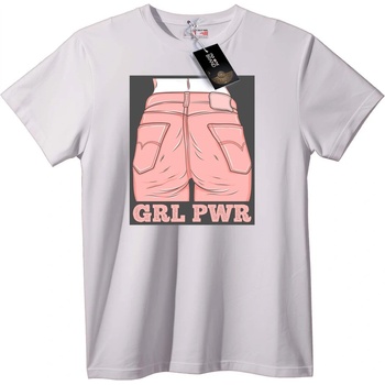 NOONEBRAND Тениска GRL PWR - L, White