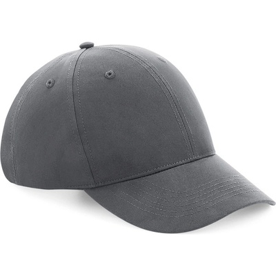 Beechfield B 70R Pro-Style 6 panelová recyklovaná COT530070n7399-graphite gr Šedá grafitová