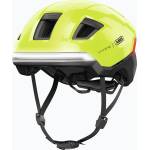 ABUS Велосипедна каска с мигачи ABUS Hyp-E signal yellow
