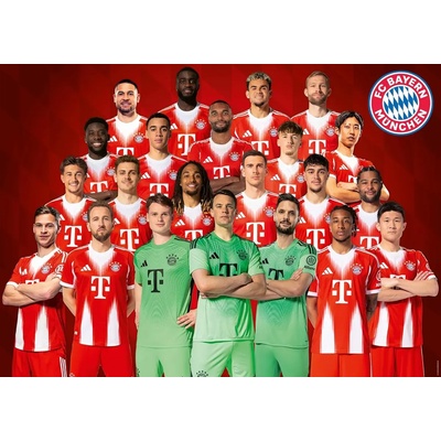Ravensburger - Puzzle FC Bayern Munich Season 2025/2026 - 1 000 piese