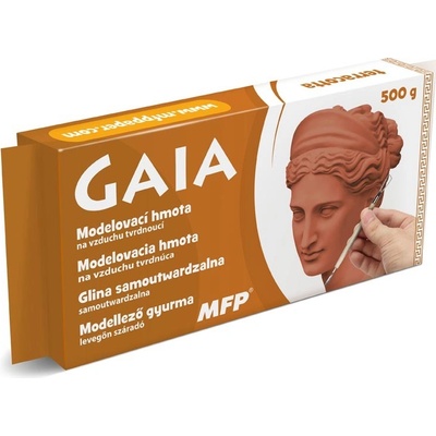 UNIPAP modelovací hmota GAIA 500g terracotta