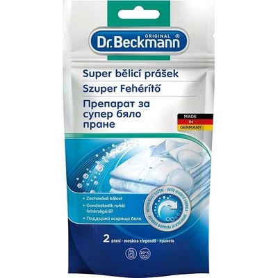 Dr. Beckmann super bělicí prášek 2 dávky 80 g – Zboží Mobilmania