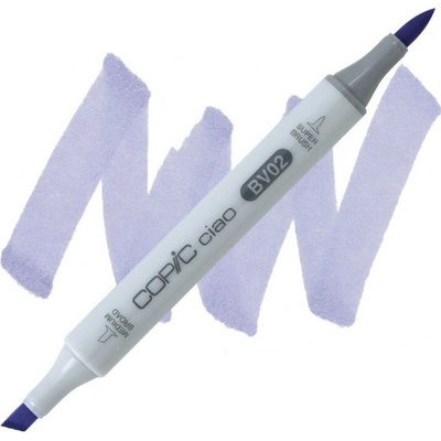 Lihová fixa COPIC Ciao oboustranná Brush & Chisel, Prune (BV02)