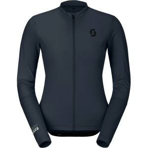 Scott Дамска фланелка с дълъг ръкав за колоездене Scott Women's Jersey Endurance L/S Cycling jersey - Dark Blue (156-2861-0113)