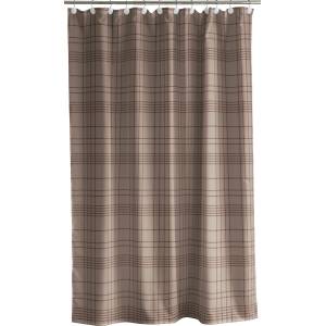 Södahl Завеса за душ Tartan 180 x 200 см таупе (30479)