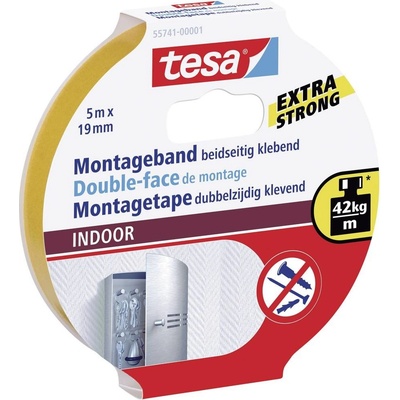 tesa INDOOR montážní páska POWERBOND 5 m x 19 mm oranžová
