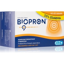 BIOPRON 9 60+20 33% zdarma 80 kapsúl