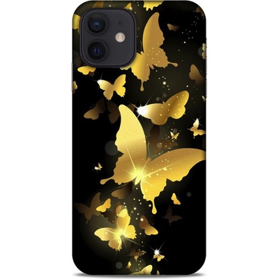Butterfly silikonové kryty pro Apple iPhone 14 Plus Barva: Zlatá